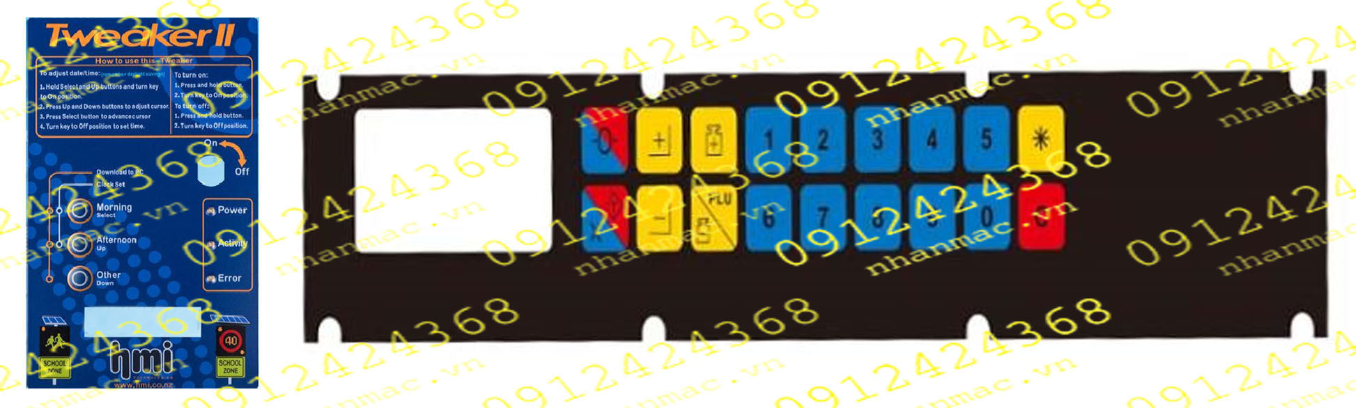 MD12- -  Miếng dán nhấn nút nổi làm tấm che mặt bàn phím bảng điều khiển được sử dụng làm phím bấm mềm bộ trung tâm điều khiển trong lĩnh vực Máy ép nhựạ