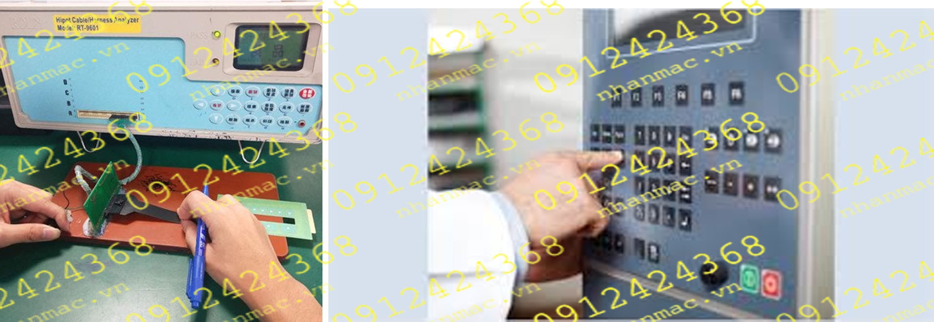 MN39- Màng nhựa nhấn nút nổi in mực dẫn điện làm bàn phím bấm khi thay thế chỉ mất chưa đầy 10 phút làm việc của người kĩ thuật viên