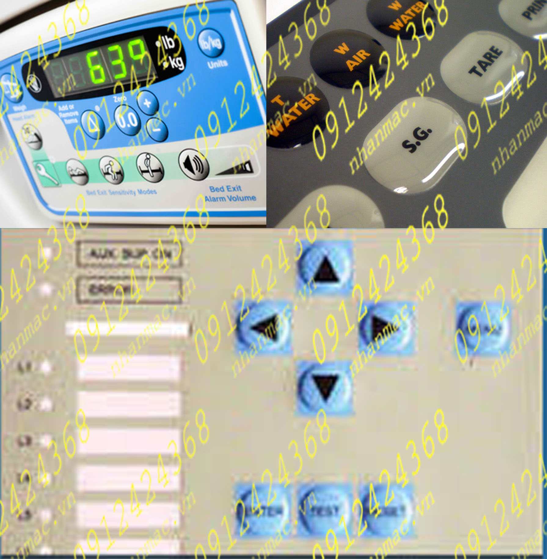 MPN6 Miếng phủ nhựa nhấn nút nổi làm tấm che bàn phím bấm bảng điều khiển có thể thiết kế các HUBM