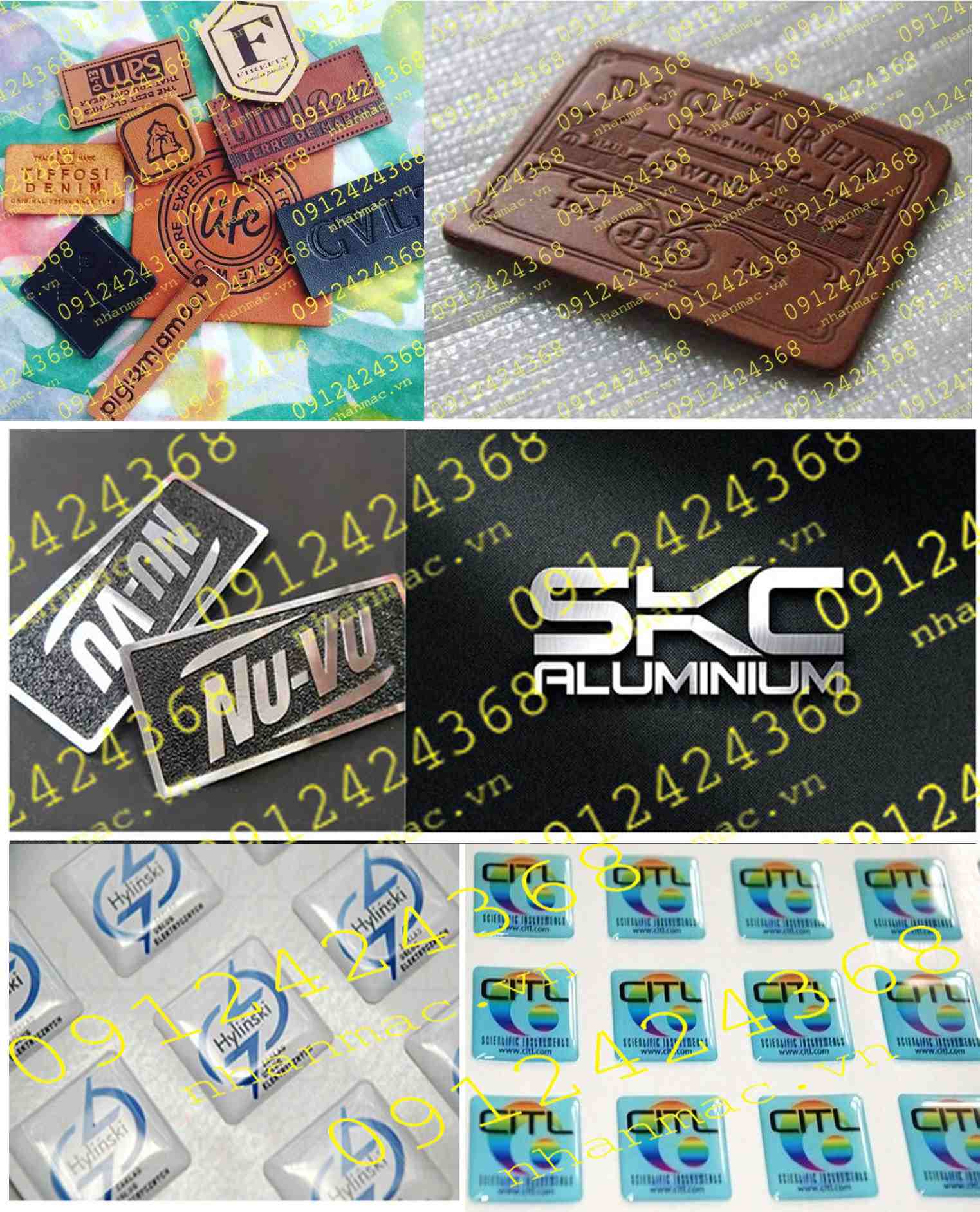 TND30- Thiên lương là nhà cung cấp đồng bộ các dòng tem nhãn mác trên nhiều loại chất liệu khác nhau