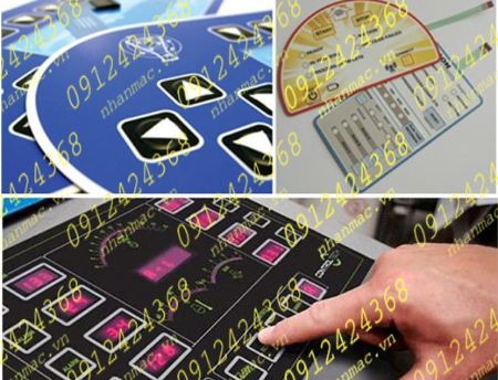 TPGO27- Tấm phủ đồ họa Keypad Graphic Overlay bộ điều khiển điện tử được sản xuất tại Thiên lương 